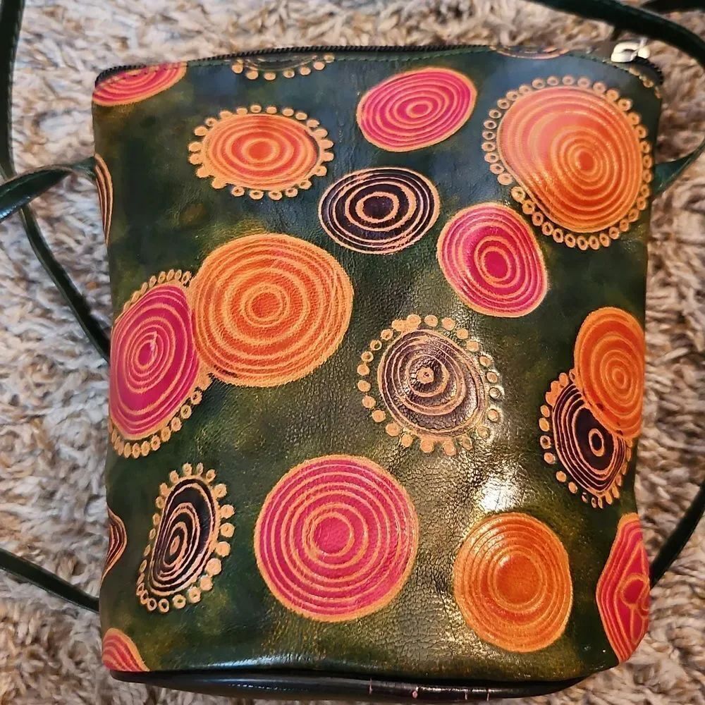 Colorful Patterned Women's Bag - Picture 3 of 8